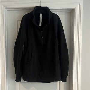 Lululemon Black Half-Zip Sweater